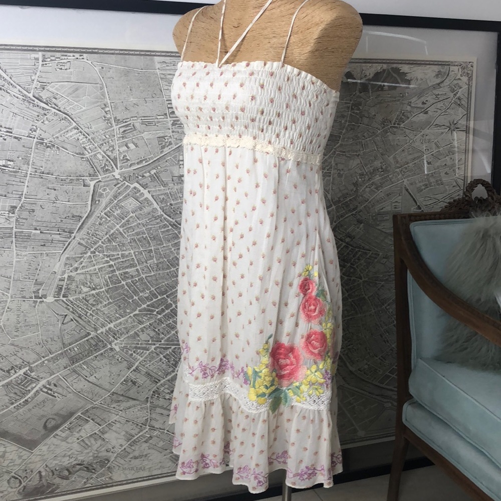 Vintage Johnny Was Los Angeles Boho embroidered dress. Perfect for festivals🤩☀️ - Picture 5 of 8